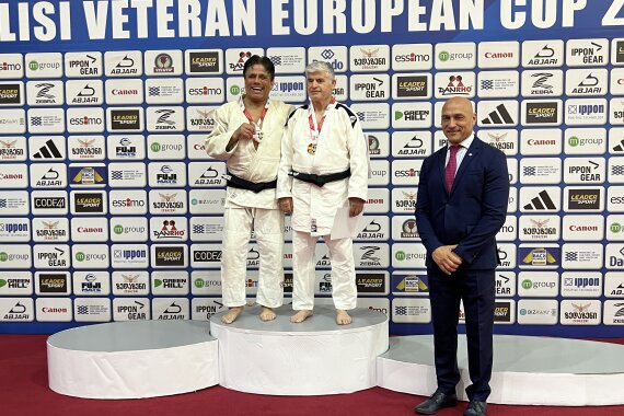 Ветераны Министерства внутренних дел завоевали золотые медали на Чемпионате Европы по дзюдо